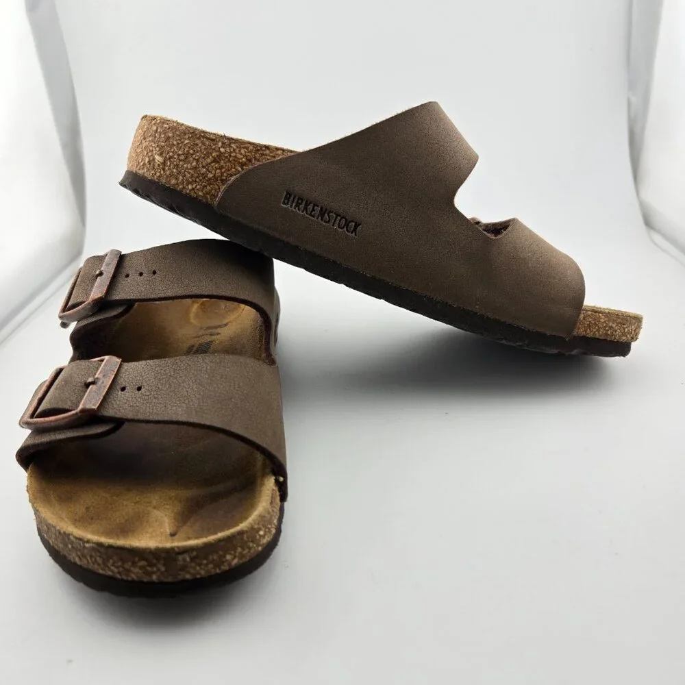 🟤 BIRKENSTOCK Arizona Kids Sandals | Euro 32 / US 13–13.5 | Birko-Flor® Nubuck